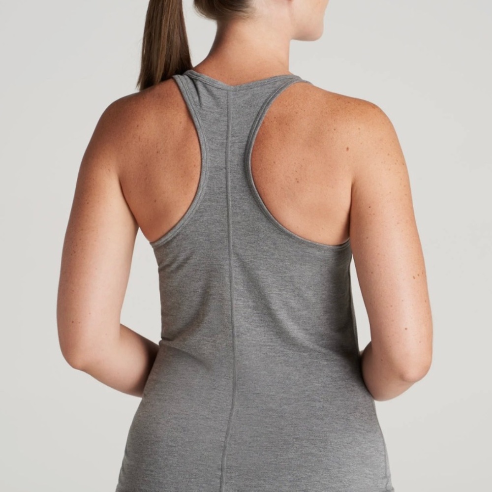 EUC [Lululemon] Charcoal Grey · Gray Racerback Sleeveless Tank Top | Small 4 · 6